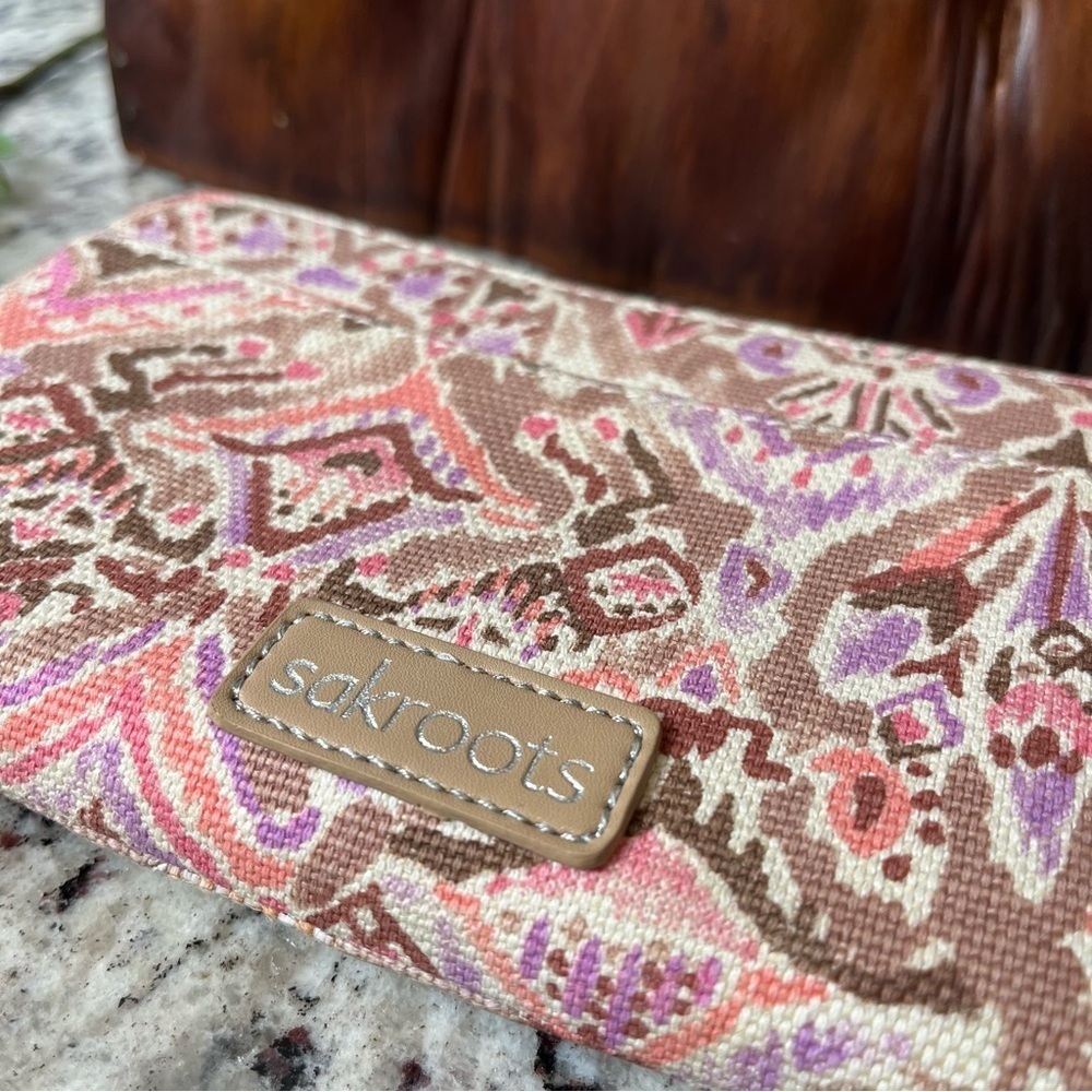 Sakroots Multicolor Patterned Wallet - Picture 3 of 9